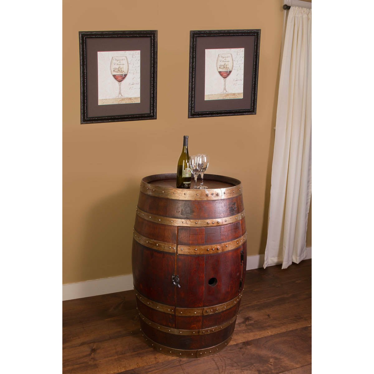 Napa East Whole Wine Barrel Cabinet - The Bar Design