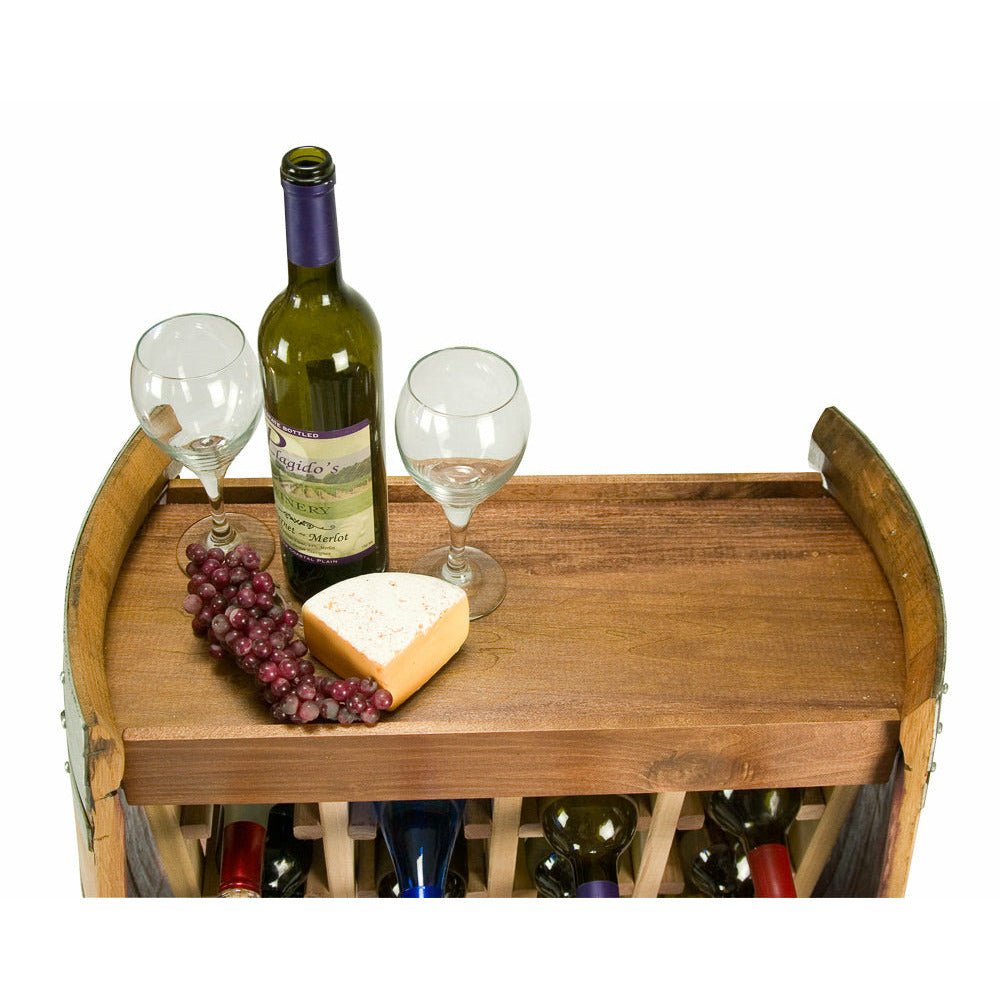24 Bottle Narrow Wine Rack - The Bar Design