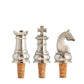 Authentic Models Chess Bottle Stopper Set - The Bar Design