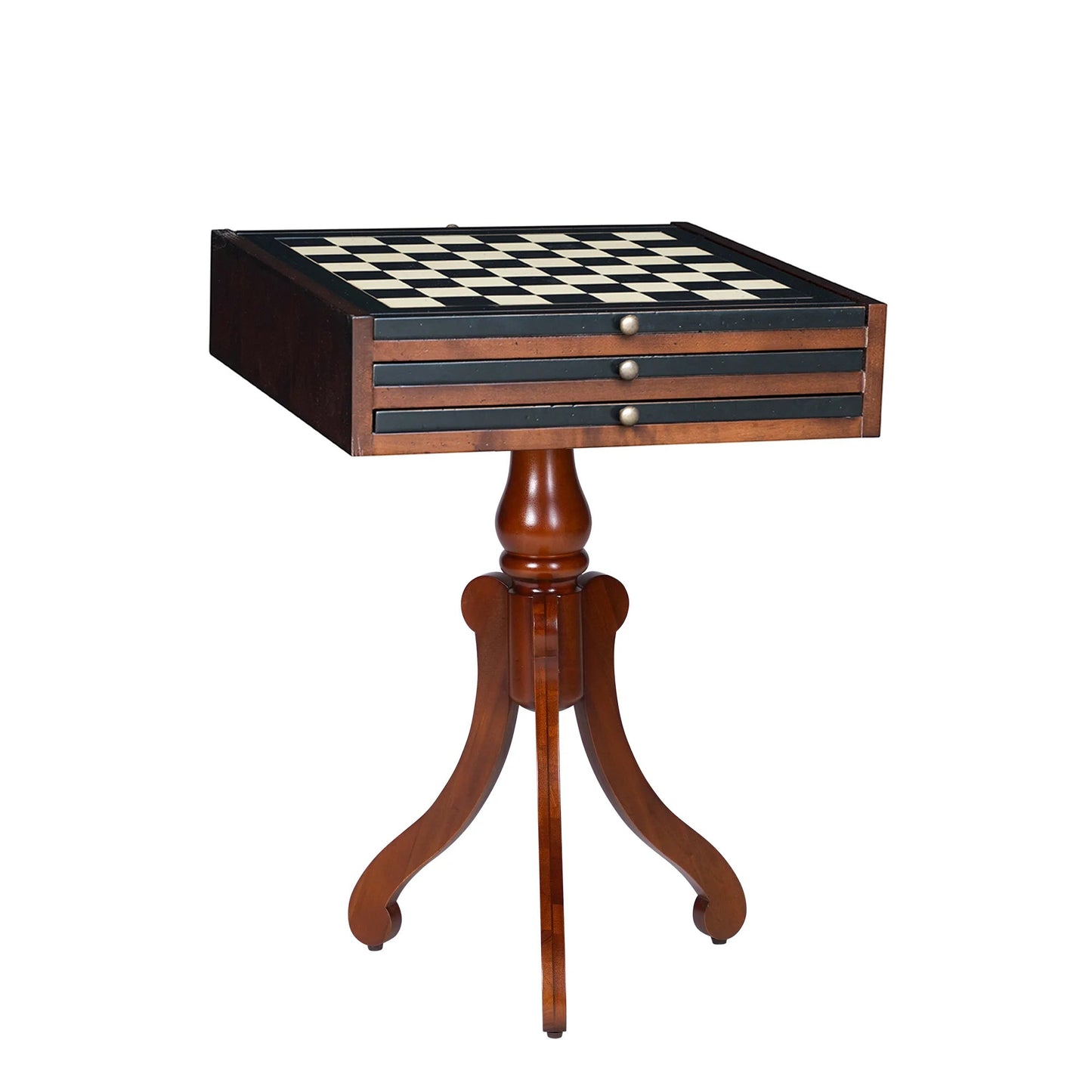 Authentic Models Side Table w/Game Board - The Bar Design
