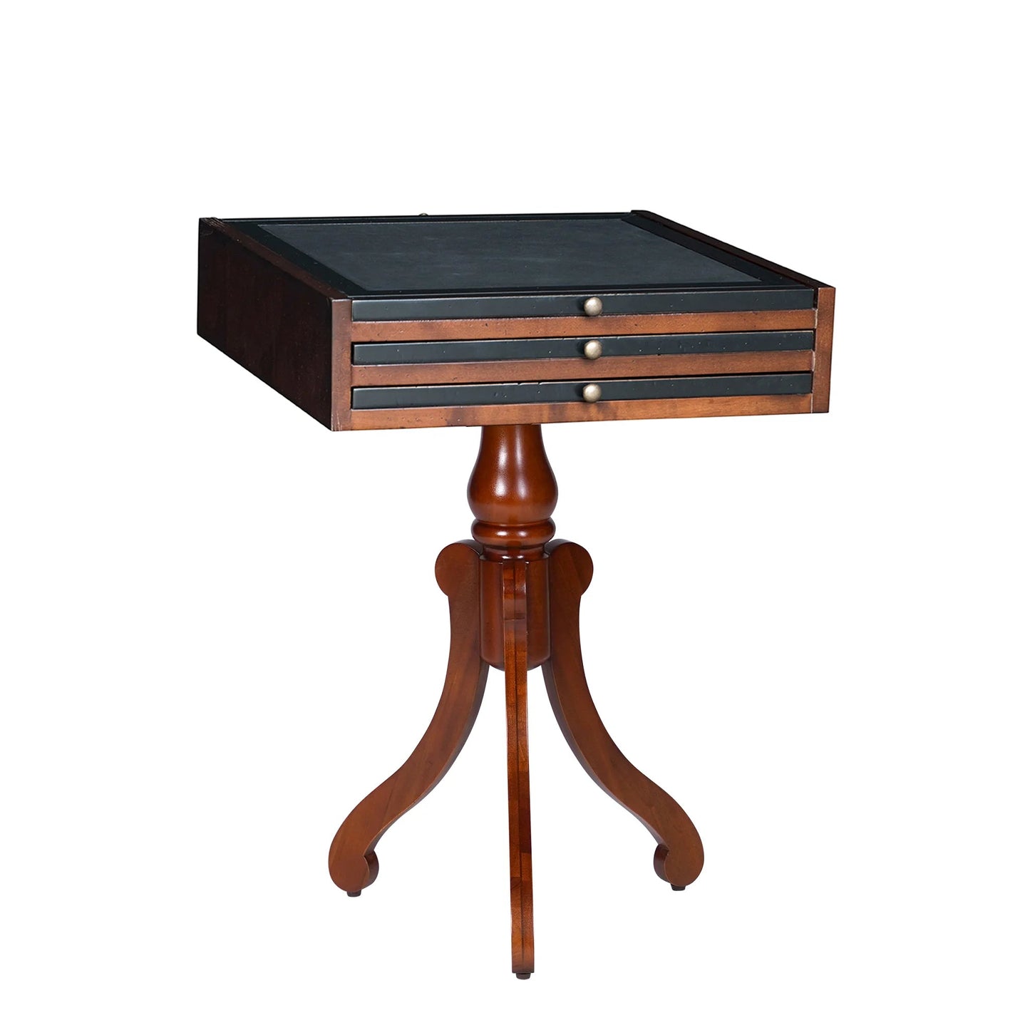Authentic Models Side Table w/Game Board - The Bar Design