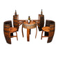 Napa East Sonoma Barrel Table Set - The Bar Design