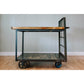 Napa East Vintage Factory Cart Table - The Bar Design