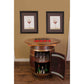 Napa East Whiskey Barrel Game Table - The Bar Design
