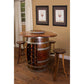 Napa East Wine Barrel Table Set: Rack Base - The Bar Design