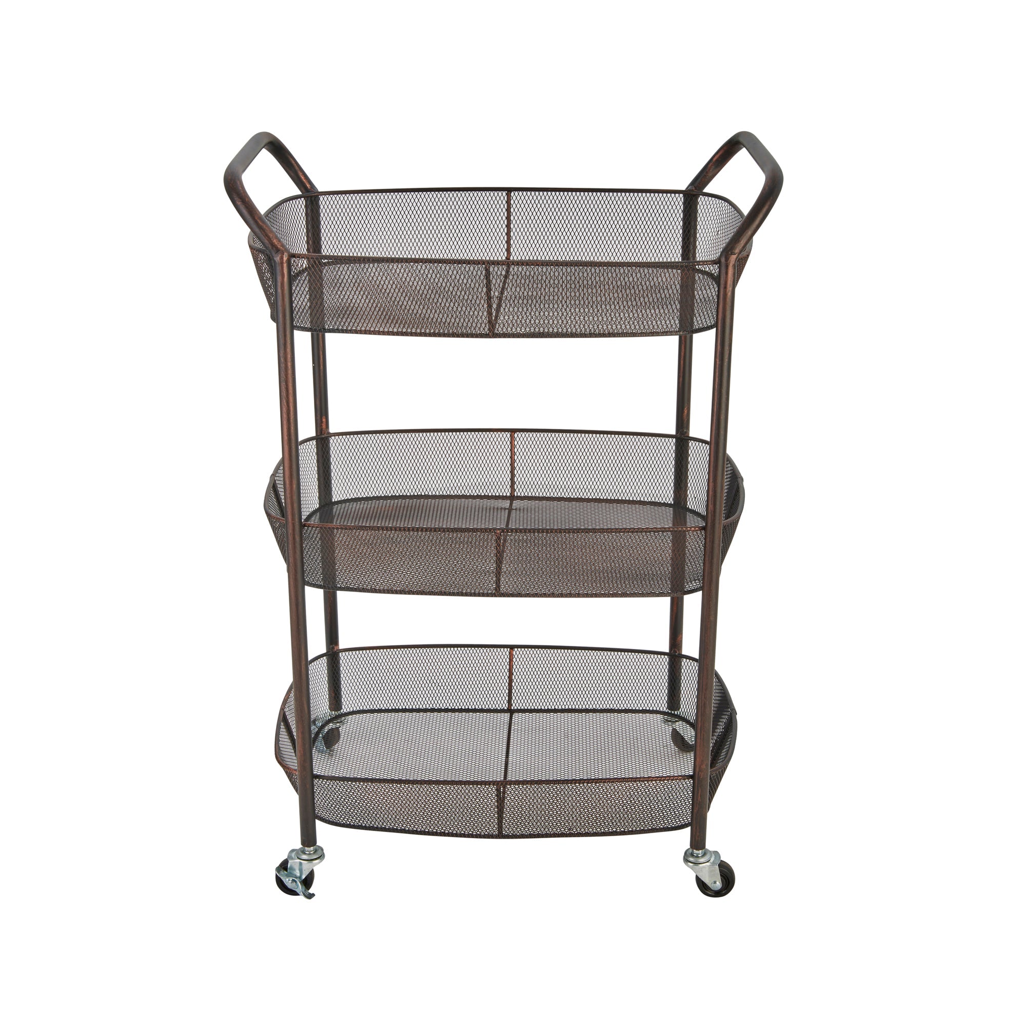 Sabebrook Home EC, 3-tier Metal Basket Bar Cart - The Bar Design
