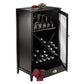 Winesome Wood Bordeaux Modular Wine Cabinet, Espresso - The Bar Design