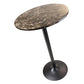 Winesome Wood Cora Bar Height Table, Faux Marble and Black - The Bar Design