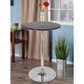 Winesome Wood Spectrum 28" Bar Height Table, Black and Chrome - The Bar Design